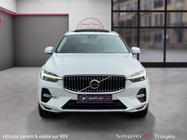 Volvo xc60 t6 recharge awd 253 ch  145 ch geartronic 8 ultimate style chrome garantie 12 mois occasion barberey simplicicar...