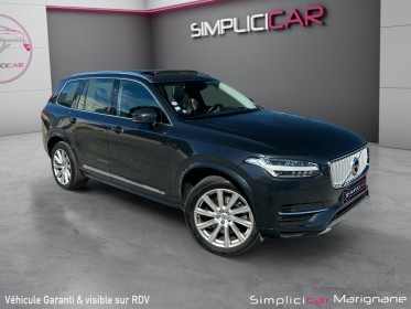 Volvo xc90 t8 30387 ch inscription 7places camera de recul toit panoramique sièges chauffant affichage tete haute...
