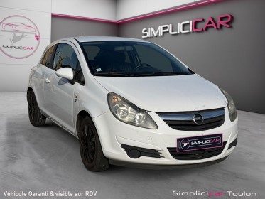 Opel corsa 1.0i 65cv  111th anniversaire - chaine de distri - suivi entretien - garantie 12 mois occasion simplicicar toulon...