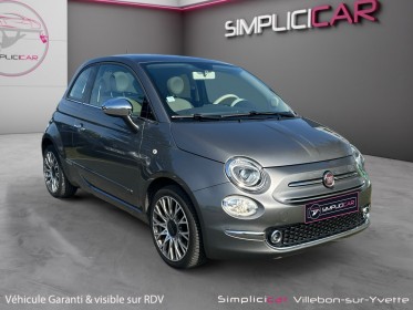 Fiat 500 my17 1.2 69 ch lounge toit pano grand ecran garantie 12 mois occasion simplicicar villebon-sur-yvette simplicicar...