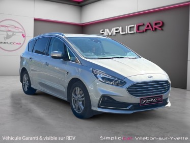 Ford s-max 2.5 hybrid 190 ch boite auto titanium business cuir 7 places carplay caméra garantie 12 mois occasion simplicicar...