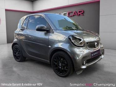 Smart fortwo coupe 90 ch bva prime - pack sport - sieges cuir chauffant  - caméra et bip de recul - pack d'eclairage......