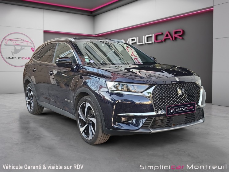 Ds ds7 crossback 225ch eat8 opera cuir entretenu camera carplay toit garantie 12 mois occasion montreuil (porte de...