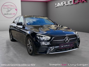 Mercedes classe e 300 de 9g-tronic amg line occasion simplicicar livry gargan simplicicar simplicibike france