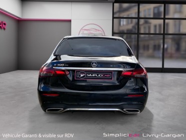 Mercedes classe e 300 de 9g-tronic amg line occasion simplicicar livry gargan simplicicar simplicibike france