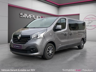 Renault trafic long 1.6 dci 125cv - 9 places - régulateur - entretien - chaîne distri - garantie occasion simplicicar...