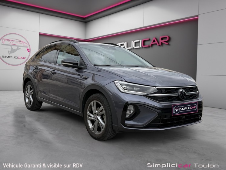 Volkswagen taigo 1.0 tsi 110cv dsg7 r-line - suivi entretien - roue de secours - carplay - garantie occasion simplicicar...