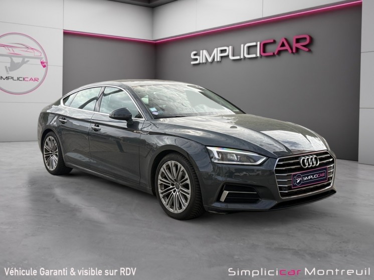 Audi a5 sportback 40 tfsi 190 s tronic 7 design luxe entretien suivi complet, garantie 12 mois occasion montreuil (porte de...