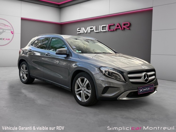 Mercedes classe gla 200 entretien complet constructeur, vidange de boite réalisée, garantie 12 mois occasion montreuil...