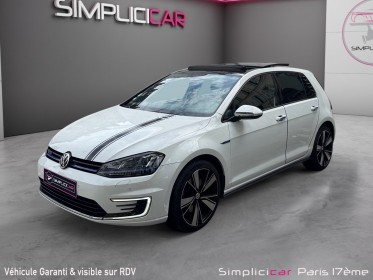 Volkswagen golf 1.4 tsi 204 hybride rechargeable dsg6 gte toit ouvrant entretien a jour garantie 12 mois occasion paris...