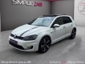 Volkswagen golf 1.4 tsi 204 hybride rechargeable dsg6 gte toit ouvrant entretien a jour garantie 12 mois occasion paris...