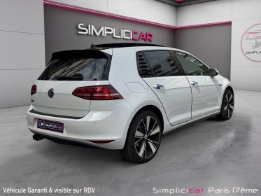 Volkswagen golf 1.4 tsi 204 hybride rechargeable dsg6 gte toit ouvrant entretien a jour garantie 12 mois occasion paris...