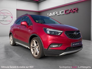 Opel mokka x 1.6 cdti - 136 ch 4x2 bva6 ultimate occasion simplicicar limoges  simplicicar simplicibike france