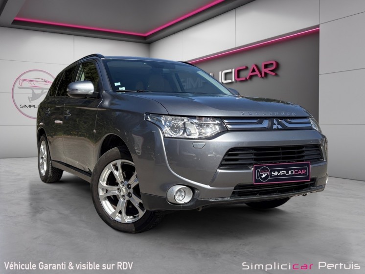 Mitsubishi outlander 2.2 di-d 150 4wd instyle a garantie 12 mois camera de recul attelage toit ouvrant occasion simplicicar...