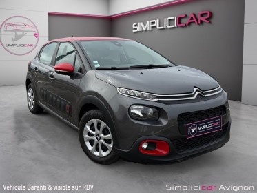 Citroen c3 c3 bluehdi 100 ss bvm6 shine occasion avignon (84) simplicicar simplicibike france