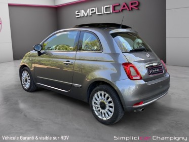 Fiat 500 serie 6 euro 6d 1.2 69 ch pack lounge - toit ouvrant - apple carplay occasion champigny-sur-marne (94) simplicicar...