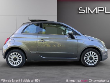 Fiat 500 serie 6 euro 6d 1.2 69 ch pack lounge - toit ouvrant - apple carplay occasion champigny-sur-marne (94) simplicicar...