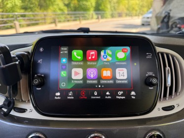 Fiat 500 serie 6 euro 6d 1.2 69 ch pack lounge - toit ouvrant - apple carplay occasion champigny-sur-marne (94) simplicicar...