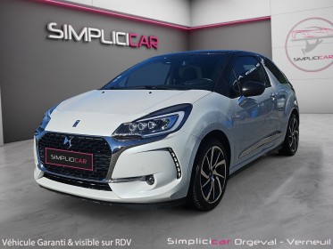 Ds ds 3 110h eat6 sport chic / cuir chauffant / caméra de recul / carplay / full entretien occasion simplicicar orgeval ...