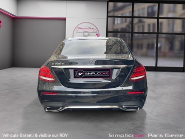 Mercedes classe e 220 d 9g-tronic amg line occasion paris 15ème (75) simplicicar simplicibike france