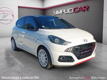 Hyundai i10 1.0 t-gdi 100ch  n line - caméra de recul - carplay occasion réunion ville st pierre simplicicar simplicibike...