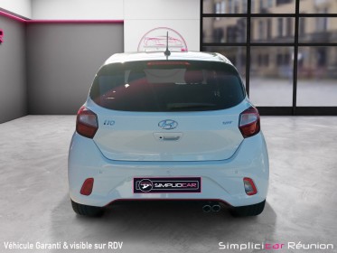 Hyundai i10 1.0 t-gdi 100ch  n line - caméra de recul - carplay occasion réunion ville st pierre simplicicar simplicibike...