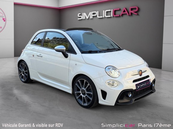 Abarth 595c serie 6 1.4 turbo 16v t-jet 165 ch bva5 turismo cabriolet garantie 12 mois occasion paris 17ème (75)(porte...