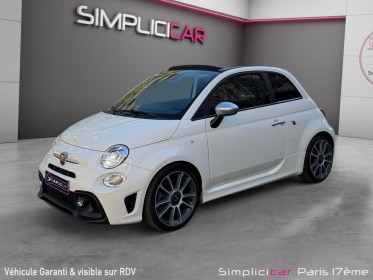 Abarth 595c serie 6 1.4 turbo 16v t-jet 165 ch bva5 turismo cabriolet garantie 12 mois occasion paris 17ème (75)(porte...