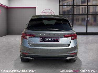 Skoda fabia 1.5 tsi 150 ch dsg7 style, toit pano, carplay suivi complet garantie 12 mois occasion montreuil (porte de...