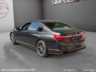 Bmw serie 7 g11/g12 730ld xdrive 265 ch exclusive a occasion cannes (06) simplicicar simplicibike france