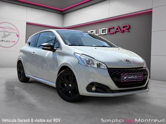 Peugeot 208 1.6 thp  208 ch ss bvm6 gti camera toit pano suivi garantie 12 mois occasion montreuil (porte de vincennes)(75)...