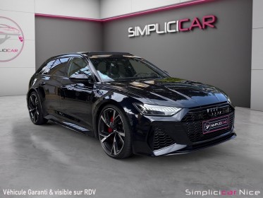 Audi rs6 avant v8 4.0 tfsi 600 / entretien audi / petit malus occasion  simplicicar nice - pfvauto simplicicar simplicibike...