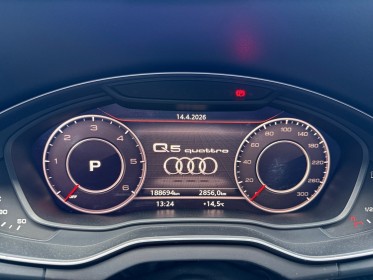 Audi q5 quattro 2.0 tdi 190 cv s-tronic 7 virtual cokpit toit ouvrant siège chauffant - garantie 12 mois occasion...