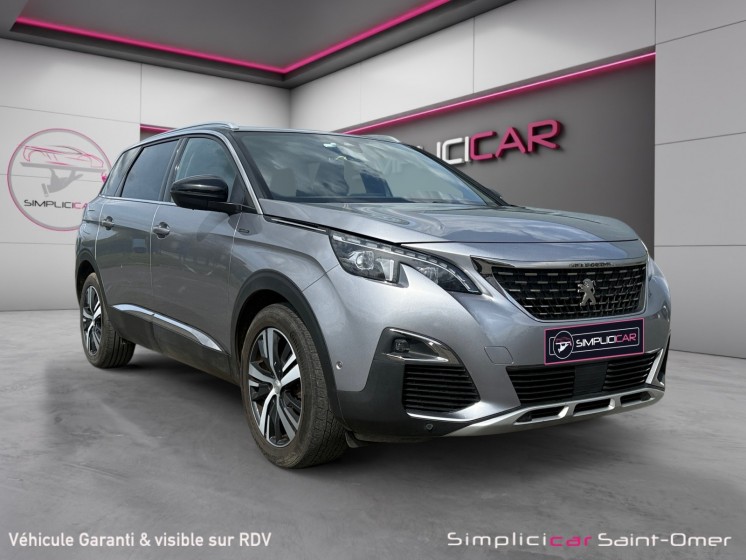 Peugeot 5008 bluehdi 130ch gt line toit panoramique garantie 12 mois occasion simplicicar saint-omer simplicicar simplicibike...