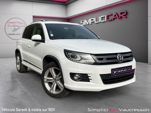 Volkswagen tiguan 2.0 tdi 140 fap bluemotion technology série spéciale r-exclusive 4motion occasion simplicicar vaucresson...