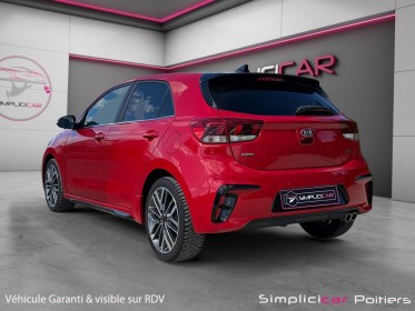 Kia rio 1.0l t-gdi 120 ch isg gt line premium carplay entretien complet caméra garantie 12 mois occasion simplicicar...