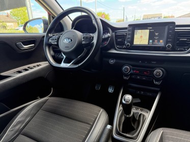 Kia rio 1.0l t-gdi 120 ch isg gt line premium carplay entretien complet caméra garantie 12 mois occasion simplicicar...