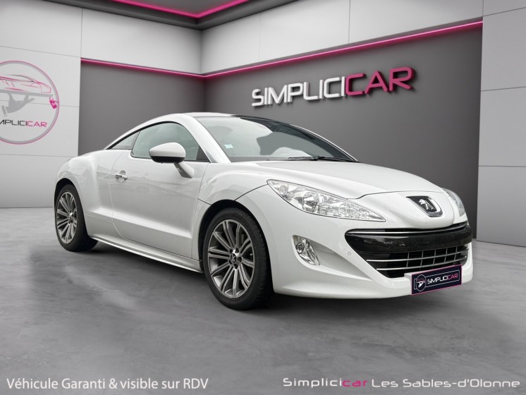 Peugeot rcz 1.6 thp 156ch sièges cuirs chauffants radar avant et arrière garantie 12 mois occasion simplicicar les...
