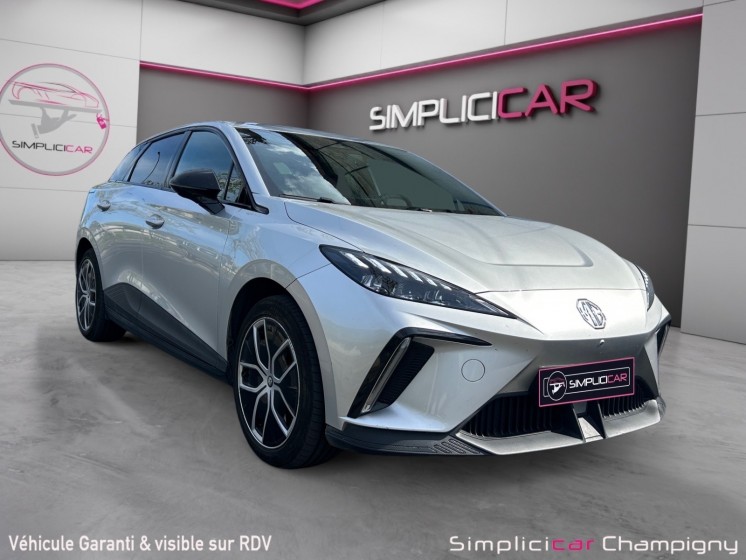 Mg mg4 ev 64kwh - 150 kw 2wd luxury-maximum range-204 cv-boîte auto-garantie constructeur occasion champigny-sur-marne (94)...