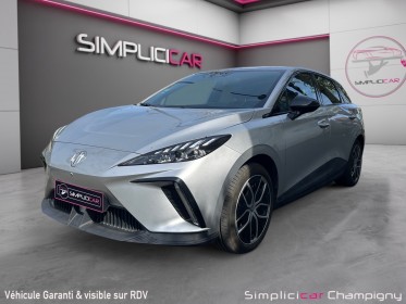 Mg mg4 ev 64kwh - 150 kw 2wd luxury-maximum range-204 cv-boîte auto-garantie constructeur occasion champigny-sur-marne (94)...