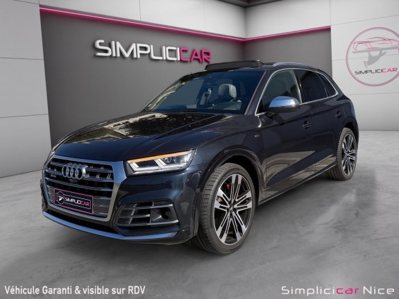Audi sq5 v6 3.0 tfsi 354 / toit ouvrant / camera / sieges av-ar chauff / garantie occasion  simplicicar nice - pfvauto...