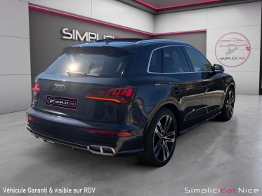 Audi sq5 v6 3.0 tfsi 354 / toit ouvrant / camera / sieges av-ar chauff / garantie occasion  simplicicar nice - pfvauto...