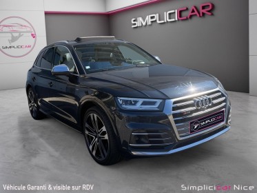 Audi sq5 v6 3.0 tfsi 354 / toit ouvrant / camera / sieges av-ar chauff / garantie occasion  simplicicar nice - pfvauto...
