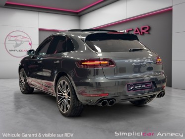 Porsche macan turbo 3.6 v6 440 ch pack performance pdk occasion simplicicar annecy simplicicar simplicibike france