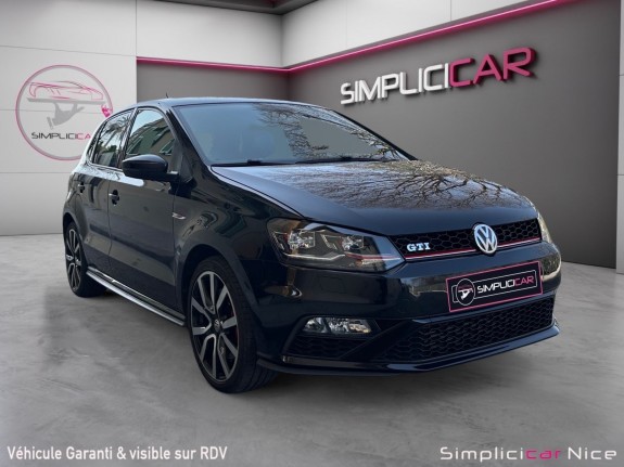 Volkswagen polo gti 1.8 tsi 192 dsg7 / camera/ radar arr av/ garantie 12 mois. occasion  simplicicar nice - pfvauto...