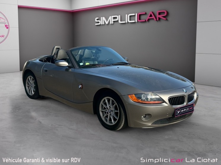 Bmw z4 z4 2.5i entretien complet occasion simplicicar la ciotat simplicicar simplicibike france