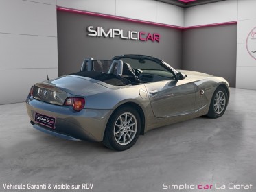 Bmw z4 z4 2.5i entretien complet occasion simplicicar la ciotat simplicicar simplicibike france