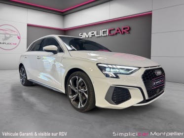Audi a3 sportback 40 204ch tfsi e s tronic 6 s line garantie 12 mois occasion montpellier (34) simplicicar simplicibike france