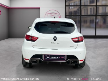 Renault clio iv 1.6 turbo 200 rs edc sièges chauffants radar de recul garantie 12 mois occasion barberey simplicicar...