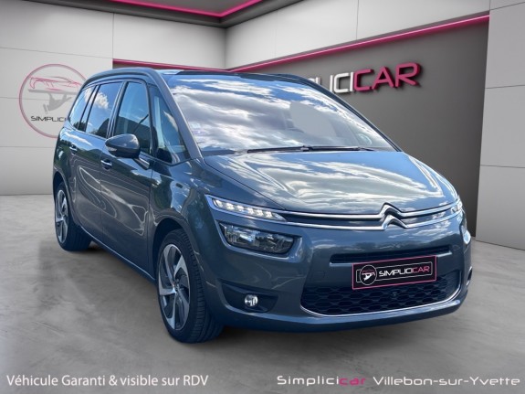 Citroen grand c4 picasso 1.6 thp 155 exclusive sièges av massant caméra 360 entretient complet citroen garantie 12 mois...